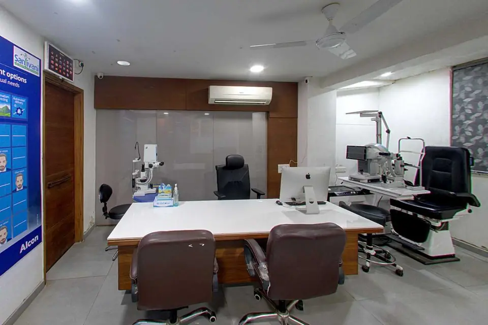 Examination room at the Saraspur centre