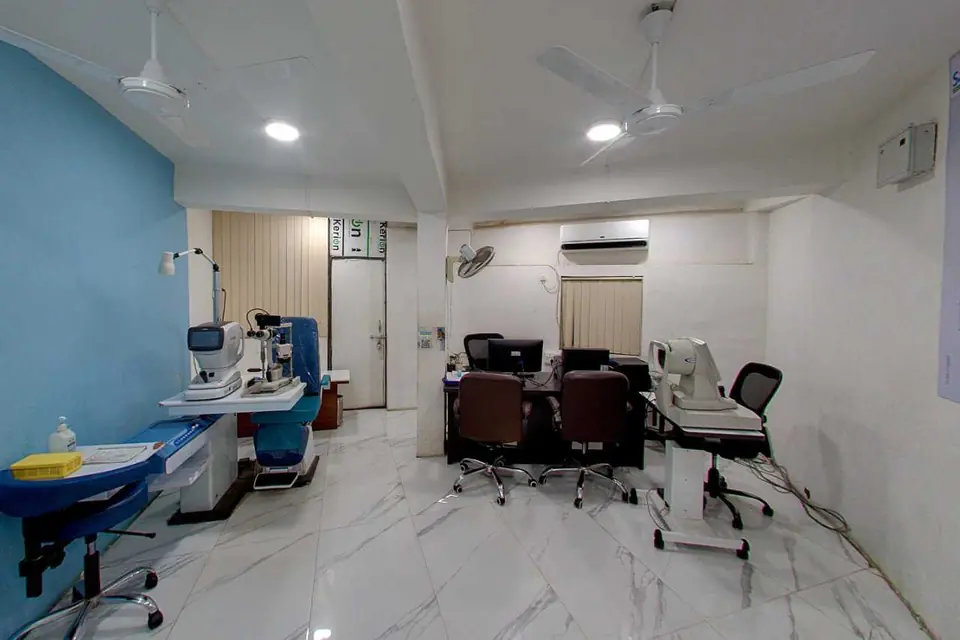 Diagnostic room at the Saraspur centre